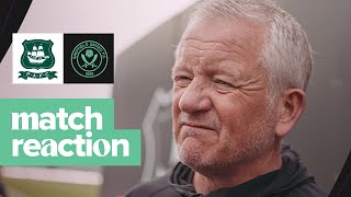 Chris Wilder | Sheffield United 1-2 Plymouth | Post Match Reaction