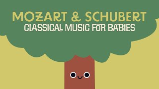 Baby Classical ❤️ MOZART & SCHUBERT ❤️ Piano Music for sleeping babies