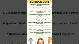 Fun Science Quiz for Juniors – Test Your Knowledge! #ytshorts #science #quiz #shorts