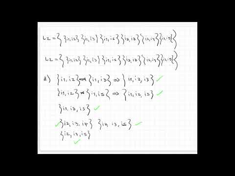 Tutorial 1: Association Rule Mining Part 2 B: Practical Exercise