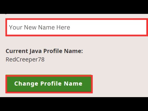 How to change your name in minecraft java edition