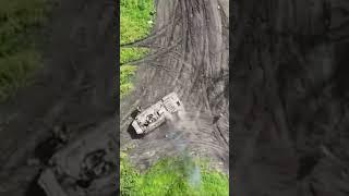 Ukraine war, Russian BTR-82 with dismounting infantry is targeted by Ukrainian drone, taking it out