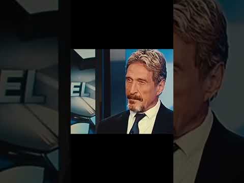 JOHN MCAFEE: An outlier amongst cybersec CEOs