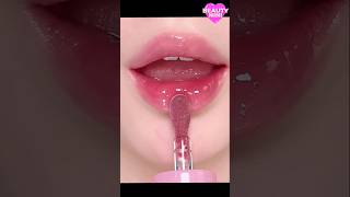 So Glossy lips 💋 #lipgloss #pinklipsbalm #shorts