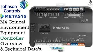 Johnson Controls M4-CC Critical Environment Equipment Controller / Building Automation