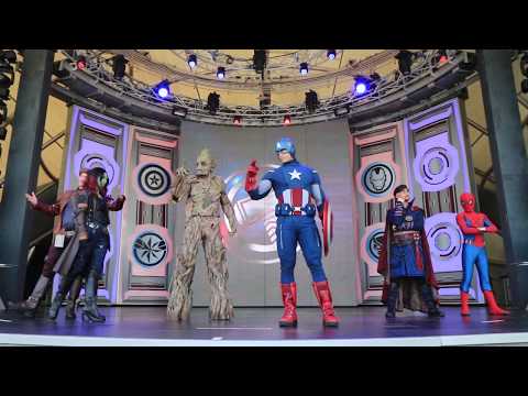 Avengers Assemble at the E-Stage 复仇联盟集结 - Shanghai Disneyland - Shanghai Disney Resort