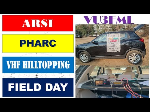 VHF Hill topping Field Day!-ARSI and Pune Hams Amateur Radio Club