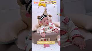 Wondering How to Help Baby Sit Up? Baby Learning to Sit Chair Makes it Easy! #Baby