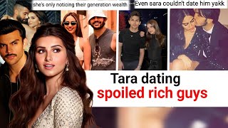 Tara Sutaria Dating WEIRD RICH men CONTINUOUSLY?| giving more IMPORTANCE to their FAMILY BACKGROUND