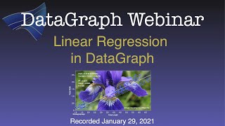 Linear Regression in DataGraph