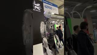 robo with facial expressions ameca ai lover