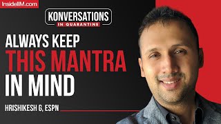 How This MBA Grad Never Looked Back After Initial Failures, Ft. Hrishikesh G, ESPN