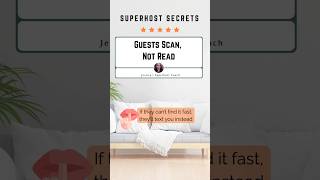 Guests Still Texting You? Fix Your Home Guide With This Superhost Tip