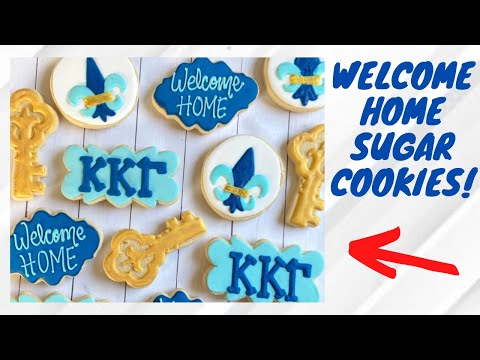 Welcome Home | Cookie Decorating Tutorial!