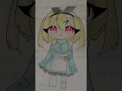 代理ちゃんに一目惚れ #ぽる菓工房#イラスト #小6が頑張って描いてみた #ばずりんしゃい #ばずれ #art #アナログ #アナログイラスト