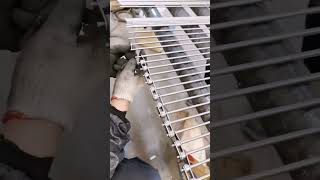 conveyor chain assembly process for industrial machines #shorts