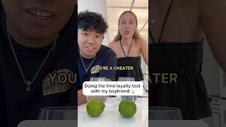 HE IS A CHEATER?! 😱 #trend #loyalty #test #prank #couple #relationship #viral #relatable #dating