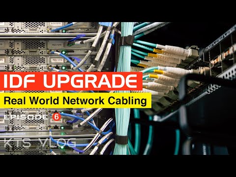 Network Testing, Quality Check and Cleaning | IDF Upgrade Project | KTS Vlog Episode 6
