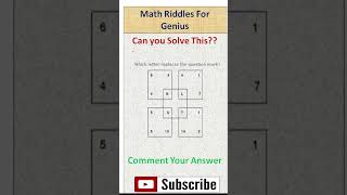 Math riddles#106#speedmath#logicalreasoning #trending#mathriddlle#mathviralquestion #mathpuzzle