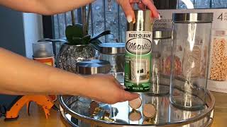 Glam Kitchen Canisters on a budget