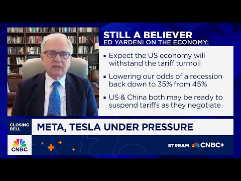 The economy is resilient enough to handle this uncertainty, says Ed Yardeni