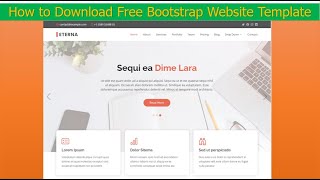 How to download Free Bootstrap Website Template ?  | BBCoder | 2023 #webdevelopment #web #website