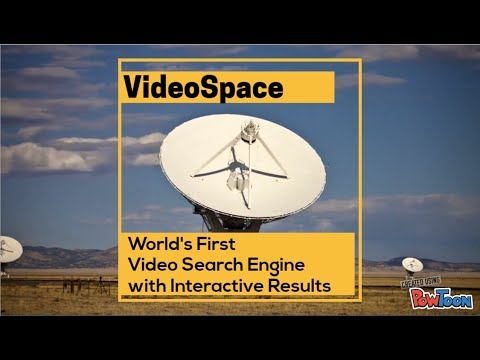 World's First Video Search Engine with Interactive Results