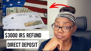 Get $3000 IRS REFUND CHECK Directly in Your Bank Account NOW #shorts