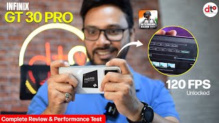 Infinix GT 30 Pro Full Review & 120fps BGMI Game Test 🔥 | At 24,999 !