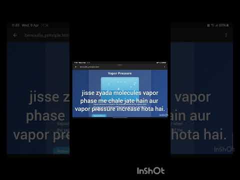 vapour pressure#vp