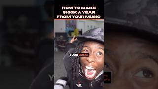 How to Make $100K a Year from Your Music (No Label Needed)🔥#rap #rapmusic #rapartist #hiphop #music