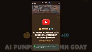 Al Pumps Memecoin Code Today #futureofcryptocode #memefi #todaycode #blumcode #HMST #memeficode