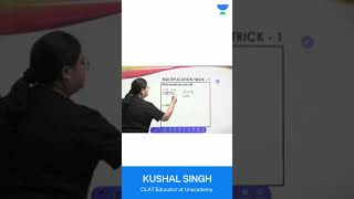Multiplication Trick for CLAT | CLAT 2022 Preparation | CLAT Quant trick of the Day | Kriti Singh