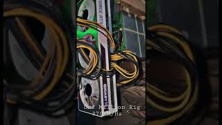 Gigabyte Rtx 3060ti*6 #onemillion #pkminers #mining #gpuminingrigs #hashrate #ethereum #ethmining