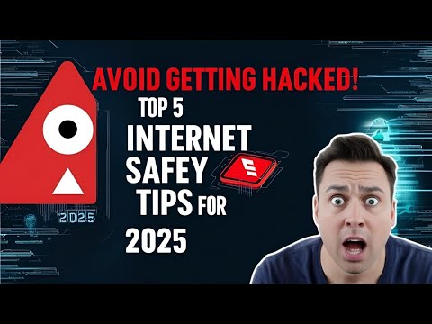 Avoid Getting Hacked! Top 5 Internet Safety Tips for 2025#dataprotection  #cybersecurity #LizaTop5
