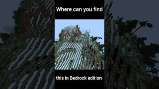 Where can you find farlands in Minecraft bedrock edition...#minecraft#minecraftshorts#mcbe#farlands