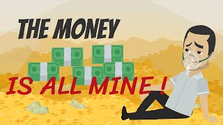 THE MONEY IS ALL MINE ! - Phrasal Verb | Basic English Conversation for Beginner-ENGLISH WITH THOMAS