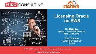 Oracle Licensing on AWS (Amazon Web Services)