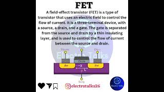 FET | Field Effect Transistor | Transistor | working | Electronics #electronicsengineering