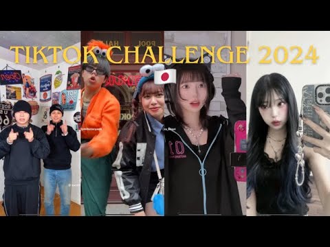 Japan's 2024 TikTok dance challenge!Do you know all this trend?#tiktokchallenge