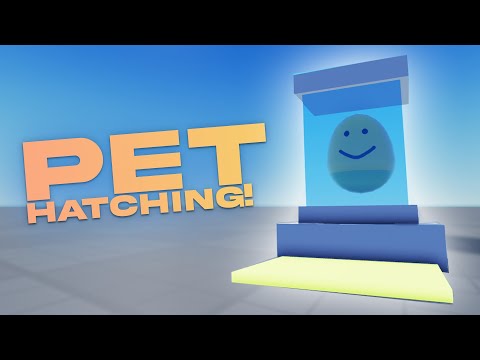 How to make a PET SIMULATOR X HATCHING SYSTEM | Intermediate Roblox Scripting Tutorial