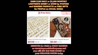 💥Earn $100 Daily — No Selling, No Stress! #ReproachToGlory #EarnOnline #DailyIncome #SocialMediaJobs