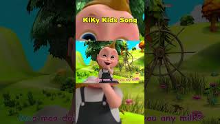 Moo moo dairy cows, have you any milk?  #kidssongs #nurseryrhymes #babysongs #funkidssongs