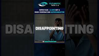 LK 99 Update | LK 99 is not a Room-Temperature Superconductor #lk99 #shortsfeed #shorts