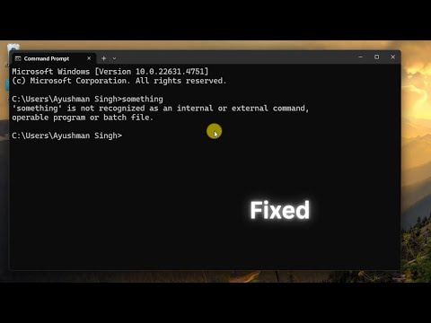 Fix "Command Not Found" in CMD | Set Up Environment Variables Like a Pro!