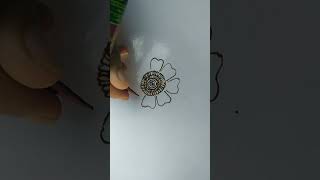 Beautiful flower design Mehandi #mehandi #design #shortvideo #youtubevideosshorts #viralshort