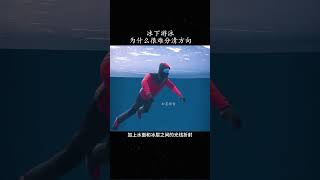 为什么在冰下游泳容易迷失方向 #科普 #涨知识 #科学 #shorts