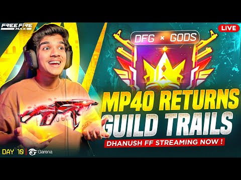 🏅 GUILD TRIALS FINALS: MP40 LAST STAND 🔥 EPIC SHOWDOWN ⚔️ | FREE FIRE IN TELUGU #dfg #freefire