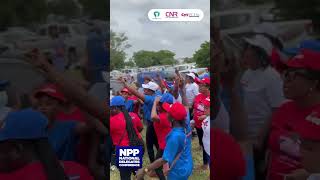 Eugene Boakye Antwi’s supporters in high spirits as NPP Delegates Conference heats up at UG Stadium