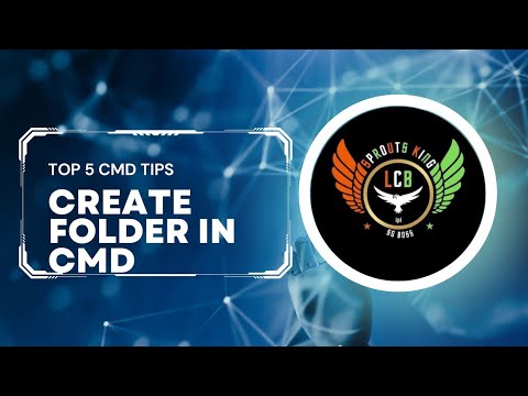 how to mkae  create folder in cmd sporuts king 👑
